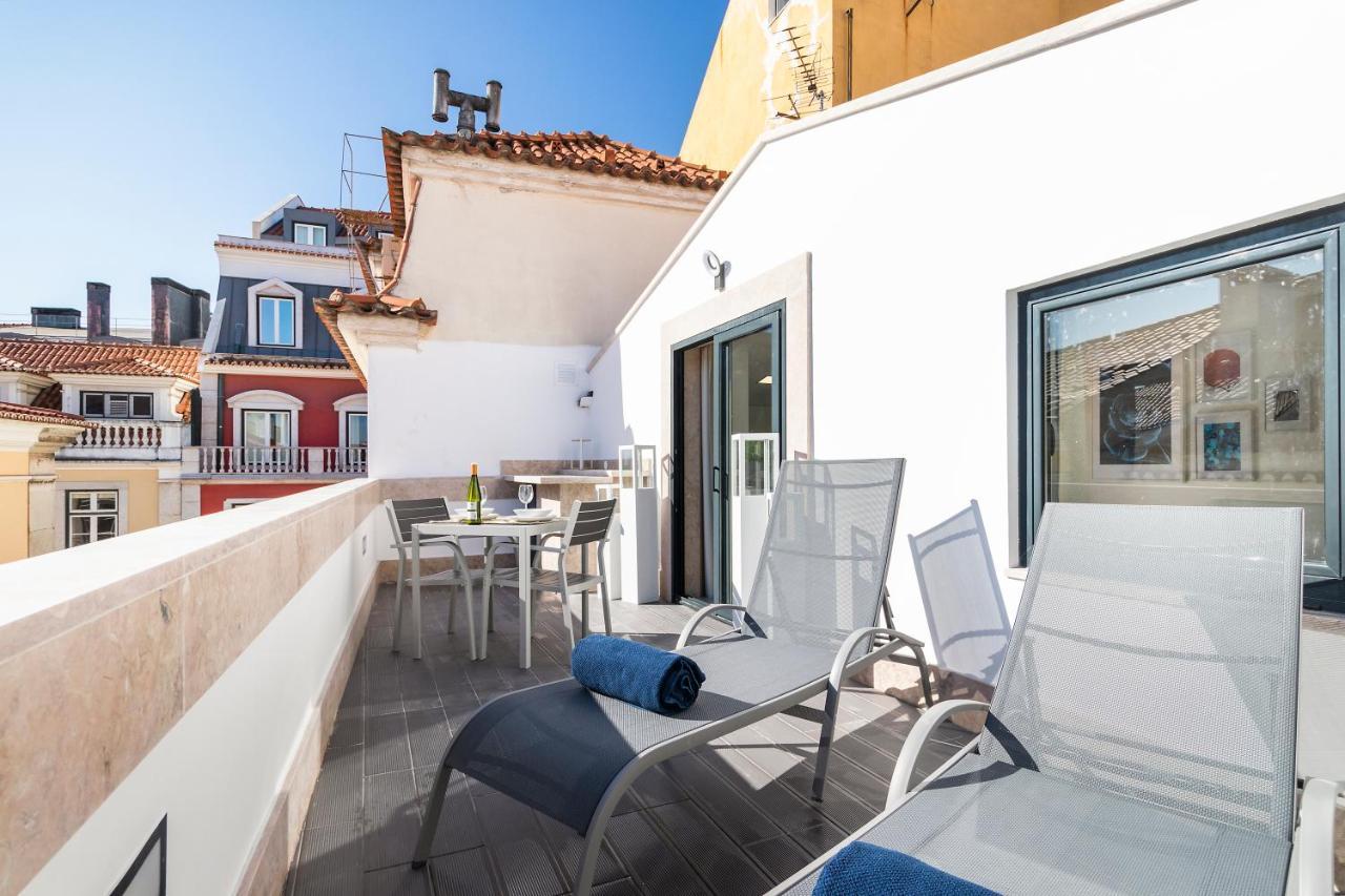 Perfect 1 Bed In Chiado With Terrace And Aircon Leilighet Lisboa Eksteriør bilde